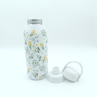 Gobelet isotherme en acier inoxydable à double paroi, style américain, grande ouverture, 500 ml, pour le camping et les activités de plein air, maintien au chaud 12-24 heures