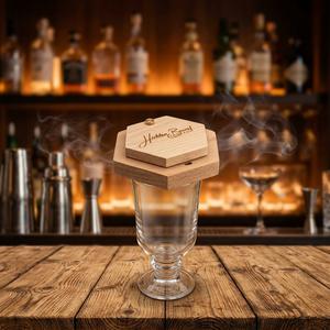 Kit de fumage pour cocktails en bois écologique de haute qualité, 6 pièces, accessoires de bar, coffret cadeau pour whisky fumé – Offre Spéciale - Product Image 3