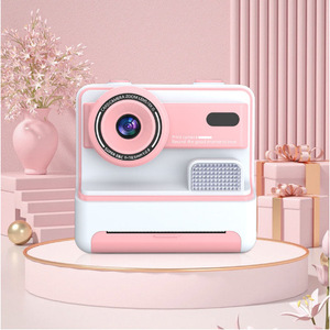 กล้องถ่ายรูปสำเร็จรูปสำหรับเด็ก เลนส์คู่ หน้าจอ HD ขนาด 2.4 นิ้ว ตัวกล้องทำจากพลาสติก รองรับการ์ด TF - Product Image 1