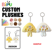 Porte-clés en peluche personnalisé OEM BIPU Factory, motif lapin ou ours, en coton PP, petit animal en peluche, breloque pour sac à main, unisexe, pour fête