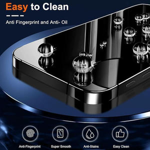 Protection d'écran en verre trempé anti-espion personnalisée pour iPhone 17 18 Pro Max, anti-regard indiscret, installation facile - Product Image 5