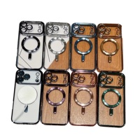 Coque de protection ultime en TPU mince magnétique pour iPhone 17 Series, avec plaque arrière rigide en acrylique transparente et anti-rayures