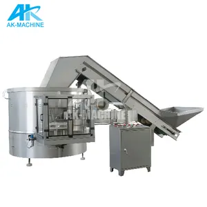 High Speed Bottles Unscrambler And Bottle Cleaning Machine LP-14 HDPE Bottle Unscrambler Machine