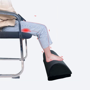 وسادة مريحة محمولة نصف دائرية منحنية لدعم الساقين مريحة قابلة للضبط لتضع القدم تحت المنضدة وسادة يمكن وضعها لتمدد القدم - Product Image 5