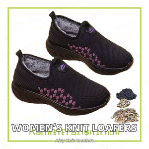 Mocasines Casuales Antideslizantes para Mujer, Otoño, Estilo Evergreen, Transpirables, de Punto, Zapatos para Caminar, Zapatillas Ligeras - Product Image 2