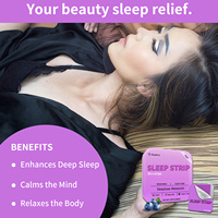 Bandes orales de sommeil à bon prix Supplément de soutien du sommeil avec mélatonine Bandes dissolvantes de sommeil vitaminées