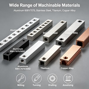 Pièces usinées CNC en alliage de laiton haute résistance et acier inoxydable, composants de précision, pièces métalliques personnalisées selon les dessins - Product Image 2
