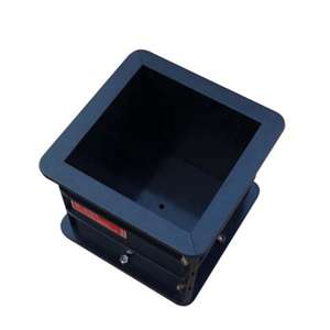 150*150*150 मिमी hight गुणवत्ता कंक्रीट क्यूब परीक्षण मोल्ड कंक्रीट ब्लॉक के लिए वियोज्य प्लास्टिक मोल्ड - Product Image 1