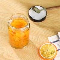 180Ml Diepe Twist Metalen Deksel Hoge Kwaliteit Brede Mond Voedselopslag Glazen Pot Fruit Jam Pot Met Luchtdicht Deksel