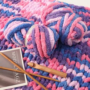 Hilo de Chenilla Grueso 7S de Poliéster Antipilling, Hilo de Terciopelo para Tejer a Crochet, para Suéter, Manta, Gorro, Bufanda, 50 Colores, Listo para Enviar - Product Image 5