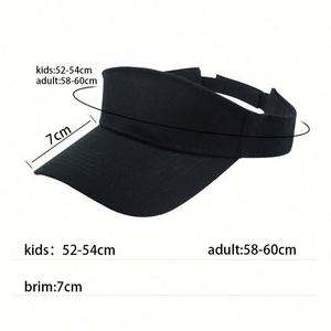 Wholesale Outdoor Protection Color Summer Beach Empty Top Custom Logo Gift Sun Visor <b>Hat</b> Gorras - Product Image 3