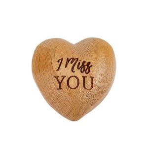 Ornement en bois en forme de cœur, petit, gravé, pour la Saint-Valentin, décoration de la maison - Product Image 5