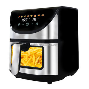 Aifa, superventas, <span class=keywords><strong>precio</strong></span> de fábrica, Mini <span class=keywords><strong>freidora</strong></span> eléctrica, 8L, <span class=keywords><strong>freidora</strong></span> de <span class=keywords><strong>aire</strong></span> de acero inoxidable, parrilla, cestas dobles con alta <span class=keywords><strong>calidad</strong></span> - Product Image 2