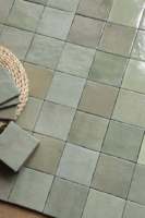 Carreaux muraux en porcelaine, carreaux muraux pour cuisine, carreaux muraux pour salle de bain, 100x100mm, couleur crème, impression jet d'encre, carreaux muraux pour café