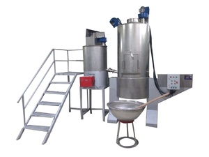 Tahini Halwa เครื่องฟอกสีน้ำตาล,หม้อต้มน้ำตาลแบบใช้แก๊สสำหรับการผลิต Halawa หม้อต้มน้ำ - Product Image 4