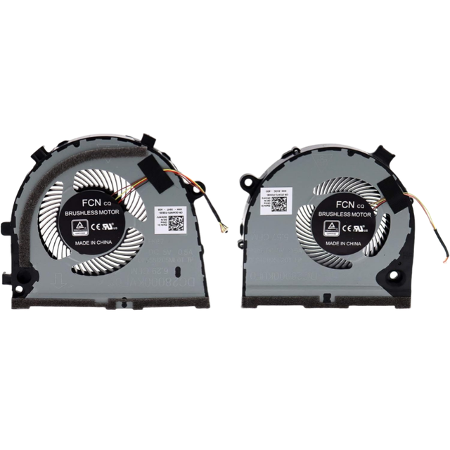 Laptop Cooling Fan CPU GPU Dual Fan for Dell G3-3579 G3-3779 G5-5587 Gaming Laptop Internal Cooler Fan Spare Part 0GWMFV 0TJHF2