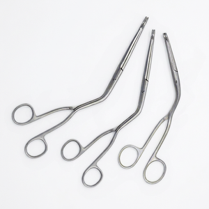 Ensemble de 3 pinces Magill 6 "+ 8" + 10 "Instruments chirurgicaux d'anesthésie EMT en acier inoxydable - Product Image 1