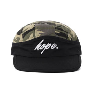 Stampa 5 pannelli Camp Cap Flat Brim Allover Roses 5 Panel Cap Headwear Surf Skate Snow Hat 5 Panel Sport Caps con etichetta in pelle - Product Image 1