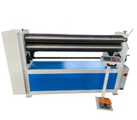 Machine à rouler manuelle multifonctionnelle électrique pour tôles métalliques, à 3 rouleaux, à vendre