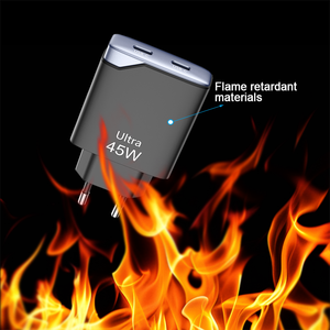 2025 Best Seller Teléfono Móvil 20W 30W 45W A + C 2C Cargador Delgado Pd 20W Tipo-c Adaptador de carga rápida con cargador de pared con enchufe europeo - Product Image 6