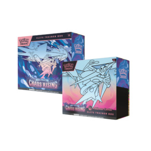 [100% Officiel] Boîte scellée PTCG Pokémon Chaos Rising Center <span class=keywords><strong>Elite</strong></span> <span class=keywords><strong>Trainer</strong></span> Box - ME04 : Cartes à collectionner Chaos Rising - Product Image 1