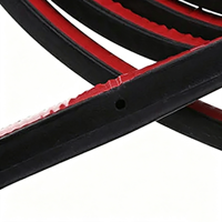 Joint d'étanchéité adhésif en mousse de caoutchouc EPDM en forme de Z pour porte de voiture