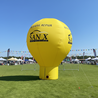 Ballon publicitaire gonflable personnalisé, ballon géant gonflable, enseigne gonflable extérieure, sphère de marquage pour événements sportifs, salons professionnels, expositions