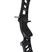 ET-6 de tir à l'arc Interface ILF arc classique en alliage de magnésium RH 25 "pour débutant de tir à l'arc prendre vers le bas arc classique Riser