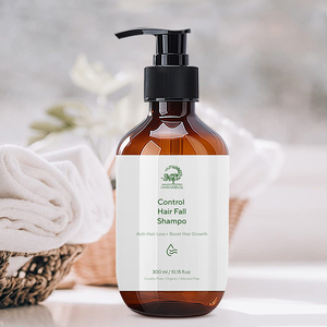 Shampooing Bio <span class=keywords><strong>Anti</strong></span>-<span class=keywords><strong>Chute</strong></span> Fortifiant les Racines des <span class=keywords><strong>Cheveux</strong></span> Marque Blanche 300ml Volumisant et Sans Silicone pour Hommes et Femmes - Product Image 5