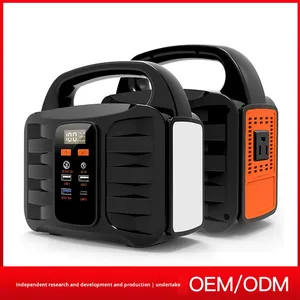 Portable Outdoor Power Station Emergency Lighting <b>Solar</b> MPPT Flashlight <b>Mobile</b> Supply Camping Backup 500 Pure Sine Wave - Product Image 5