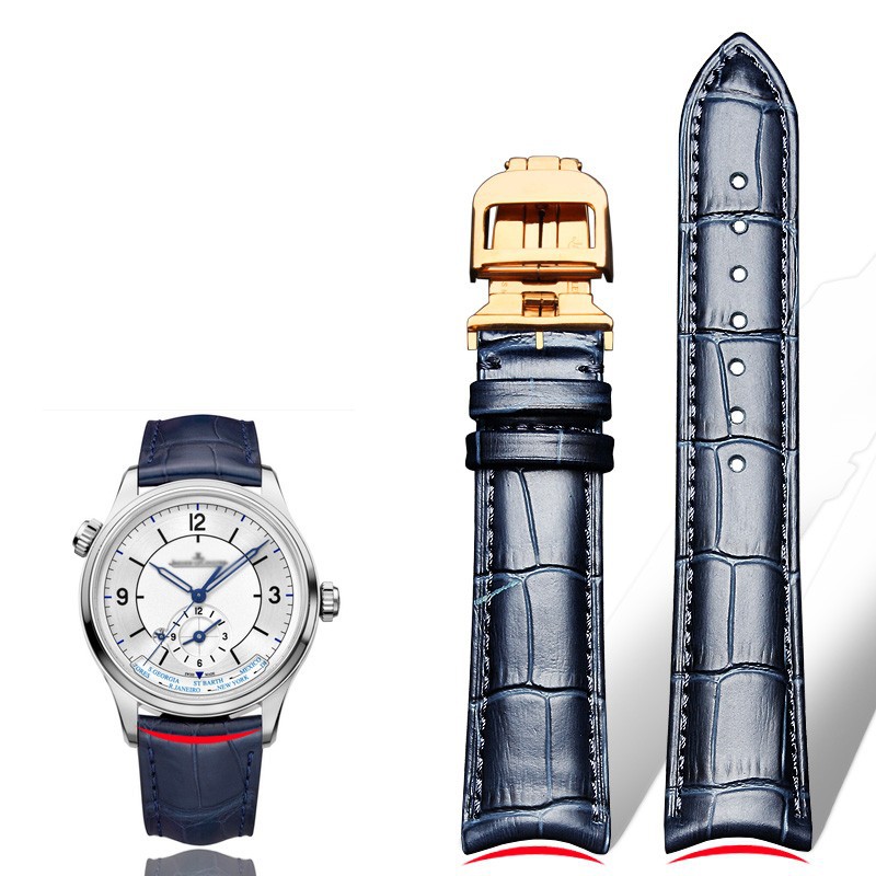 Boucle déployante bleu + doré