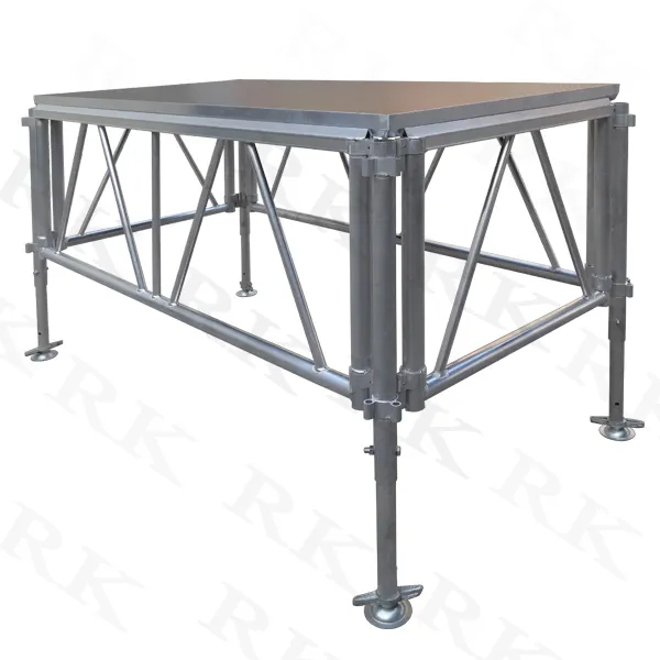 Equipamento de plataforma de alumínio portátil para palco ao ar livre treliça de palco elevador