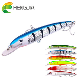 Esca da Pesca Minnow Resistente 20,8cm 43,8g, Esca <span class=keywords><strong>Artificiale</strong></span> Rigida <span class=keywords><strong>per</strong></span> Pesca in Mare, Wobbler Jerkbait <span class=keywords><strong>per</strong></span> Luccio e Persico - Product Image 1