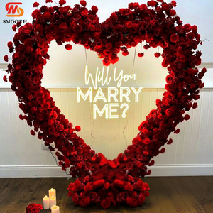 Letrero Electrónico de Neón Personalizado con la Frase '¿Te Casas Conmigo?' para Decoración de Fiesta de Propuesta de Matrimonio - Product Image 1