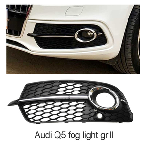 Grille de phare antibrouillard en nid d'abeille ABS pour <span class=keywords><strong>Audi</strong></span> <span class=keywords><strong>A3</strong></span> A4 S5 <span class=keywords><strong>Q5</strong></span> - Product Image 3