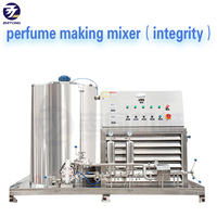 Machine semi-automatique de fabrication de parfums ZT, ligne de production de parfums avec filtre de congélation, équipement d'emballage pour flacons de parfum