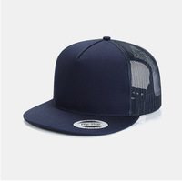 Casquette de camionneur unisexe, logo personnalisé, casquette de camionneur professionnelle en maille unie