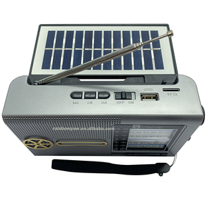 Ktf-1480 Năng Lượng Mặt Trời Sạc Có Thể Sạc Lại 3 Inch Loa Không Dây Di Động TF USB FM AM SW Đài Phát Thanh Loa MP3 Máy Nghe Nhạc Với Đèn Pin - Product Image 3