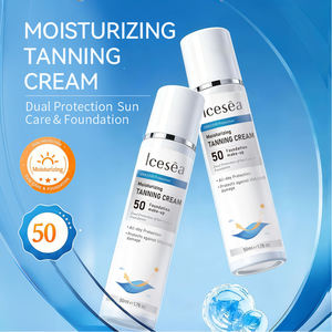 Crema Facial Hidratante y Bronceadora OEM ODM, Hidratación Durante Todo el Día, Ligera, Natural, Prebase de Maquillaje, 50 ml - Product Image 2