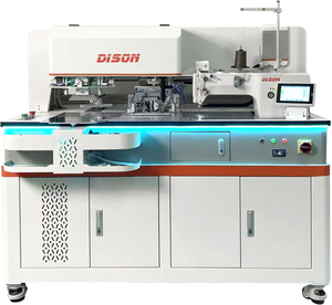Machine à coudre automatique pour poches DS-6889, machine à ourler <span class=keywords><strong>les</strong></span> poches avec dé<span class=keywords><strong>coupe</strong></span> au laser - Product Image 1