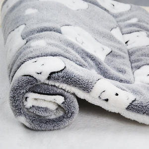 سرير للكلاب والقطط من صوف الميرينو، مدفأ، مقاوم للماء، قابل للطي، ناعم، قابل للغسل، سميك، مناسب للسفر - Product Image 4