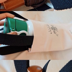 定制Logo图案小奶茶咖啡红酒帆布瓶袋环保促销批发迷你帆布手提袋 - Product Image 3