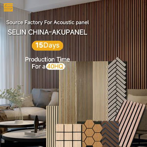 Panel <span class=keywords><strong>Acústico</strong></span> de Madera Ecológico de Venta Directa de Fábrica Selin, Altamente Efectivo en la Absorción del Sonido <span class=keywords><strong>para</strong></span> <span class=keywords><strong>Paredes</strong></span> <span class=keywords><strong>Interiores</strong></span> - Product Image 3