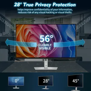 Factory Offer Computer Privacy Screen Anti Spy Anti Blue Light Anti Glare Screen Protector For Desktop Monitors