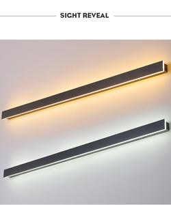 Applique murale LED extérieure moderne et simple, étanche, de luxe, grande taille, pour la maison - Product Image 4