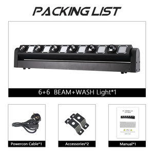 Led 100W RGBW 4in1 chùm di chuyển đầu quét ánh sáng hiệu ứng sân khấu Đèn DMX512 DJ đèn di động cho tiệc Bar KTV nhà đám cưới - Product Image 6