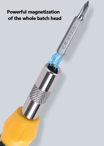 Set di Cacciaviti da 85 Pezzi - Cacciaviti Multifunzione Phillips/Phillips <span class=keywords><strong>a</strong></span> <span class=keywords><strong>Stella</strong></span> per Riparazione e Smontaggio di Telefoni Cellulari e Computer - Product Image 4