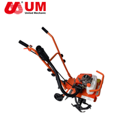 Mini motoculteur UM 48F avec emballage en mousse 1E48F 63cc 2 temps, cultivateur manuel pour ameublir la terre de jardin, vente en gros
