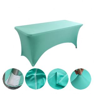 Ensemble de nappes et housses de chaise de 6 pieds de qualité supérieure pour la décoration d'hôtels, restaurants, mariages et banquets - Vente en gros - Product Image 1