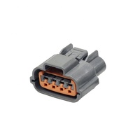 Conector de arnés de cables automático resistente al agua de 4 pines hembra